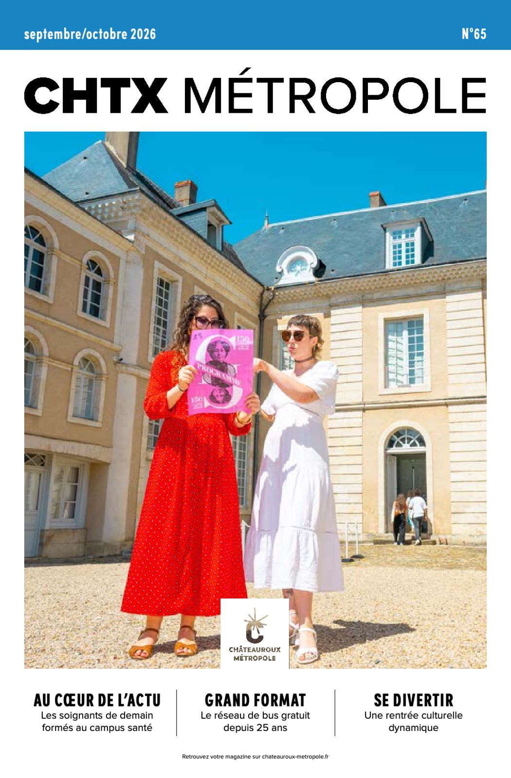 CHTX Métropole N°65 · septembre–octobre 2026 · page 13