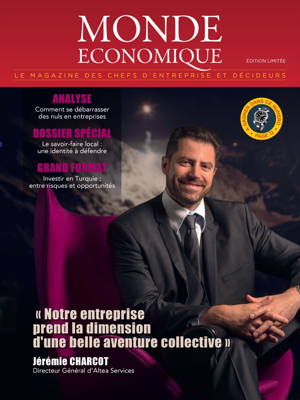 Couverture Monde Économique n°39